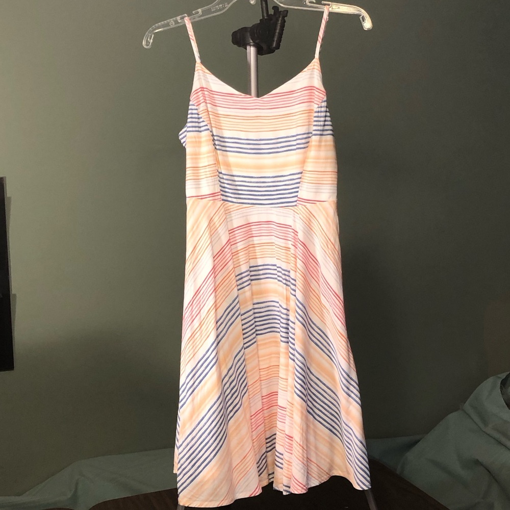 OLD NAVY Multi Color Sun Dress
